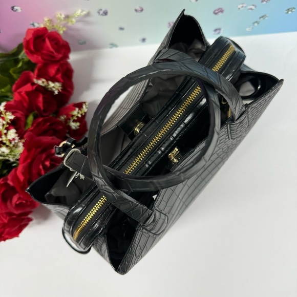 SUPER SALE FAB CROCO MULTI WAY BAG - Picture 10 of 14